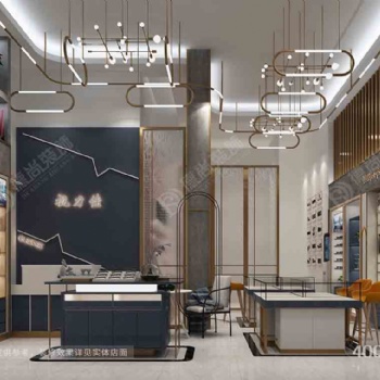 更好的眼鏡店展示空間，源自德尚裝飾