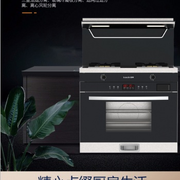 百典家用蒸烤一體集成灶側吸凈煙環保更健康