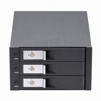 Unestech ST3530B 3.5寸硬盤轉5.25寸SATA/SAS熱插拔硬盤盒