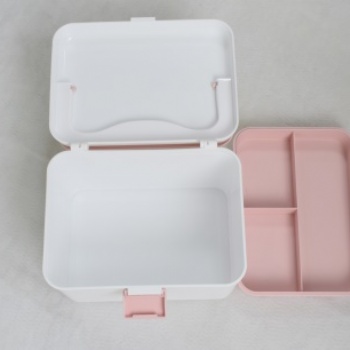 家用急救藥箱便攜式隔斷分層定制收納箱