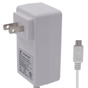 24W美規(guī)UL白色美規(guī)顯示器電源適配器