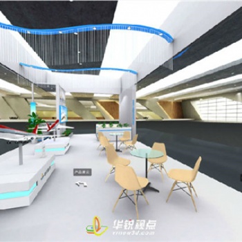 企業(yè)3d虛擬展廳制作，三維虛擬仿真軟件開發(fā)，廣州華銳互動