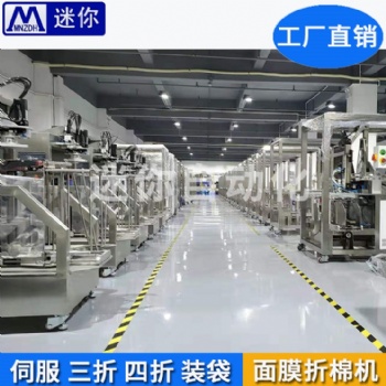 迷你面膜折疊入袋機(jī) 面膜折疊包裝機(jī) 全自動面膜折疊機(jī)