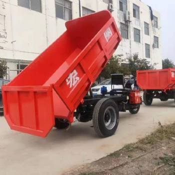 礦用電動(dòng)三輪車(chē) 翻斗式運(yùn)渣車(chē) 宏圖機(jī)械加重定做電動(dòng)工程車(chē)
