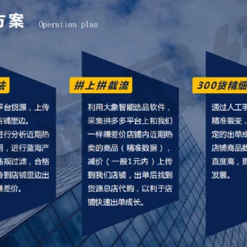 拼多多無貨源電商培訓教學，拼多多群控軟件招商加盟