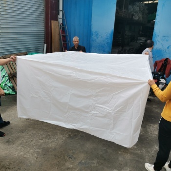 奶白四方袋圖片 廣州套機器四方膠袋