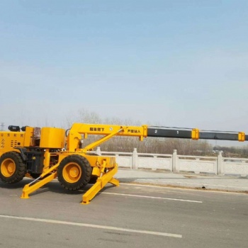 12噸四驅(qū)底盤越野吊車