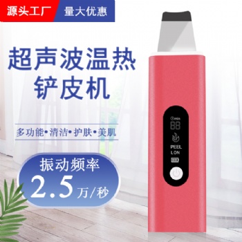 鏟皮機(jī) 超聲波鏟皮機(jī)充電式潔面毛孔清潔超音波導(dǎo)入儀美容儀 工廠(chǎng)
