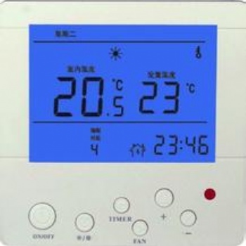 液晶溫控器，風(fēng)機(jī)盤(pán)管控制面板