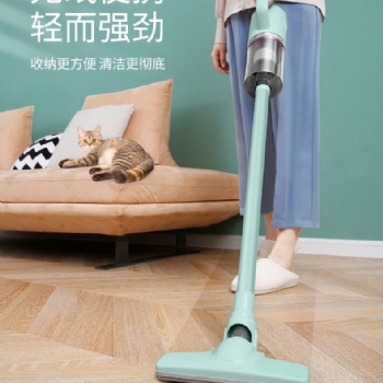 寶家麗跨境可定制無線吸塵器家用強(qiáng)力小型家用手持推桿迷你吸塵器大吸力