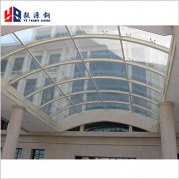 廣東鋼結(jié)構(gòu)玻璃雨棚安裝的幾道重要工序