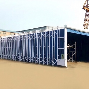 中誠環保 大型可移動伸縮烤漆房 大工件噴漆房