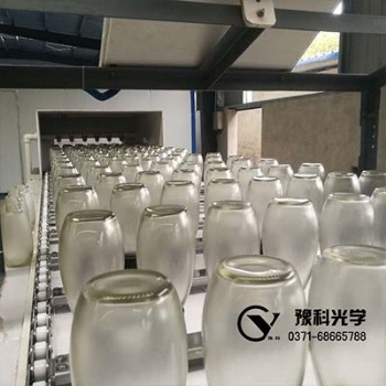 豫科光學(xué)自動(dòng)蒙砂生產(chǎn)線