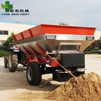 新款大型不銹鋼農田撒糞機器 固態(tài)肥料拋撒機