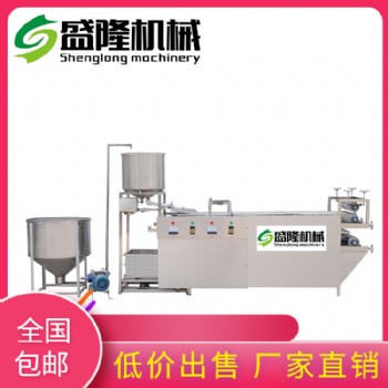 100型多功能豆腐皮機(jī) 荊門仿手工豆腐皮機(jī)雙層折疊