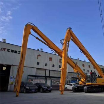 挖機(jī)加長(zhǎng)臂廠家定制、機(jī)型不限、卡特可改挖掘機(jī)加長(zhǎng)臂