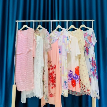 高端貨品【愛(ài)慕寶姿】真絲連衣裙品牌女裝折扣貨源直播實(shí)體貨源