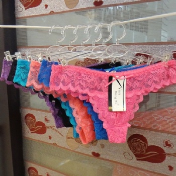 出口外貿(mào)女士丁字褲性感T/丁字褲蕾絲內(nèi)褲女情趣Stock Lady thong
