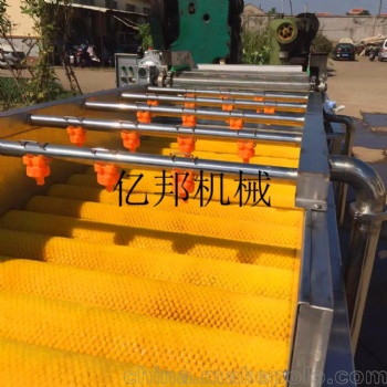 億邦供應紅薯去皮去雜機 土豆毛輥清洗機