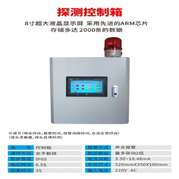 有機粉塵除塵管道火花探測報警器系統