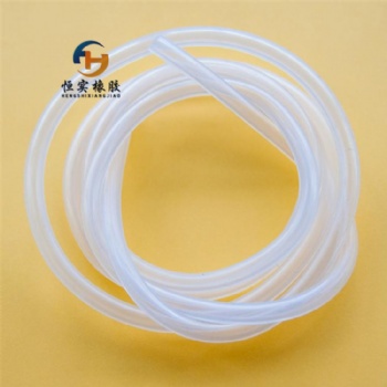廠(chǎng)家供應(yīng)O型硅膠管 耐高溫高壓軟水管 圓形硅膠空心管