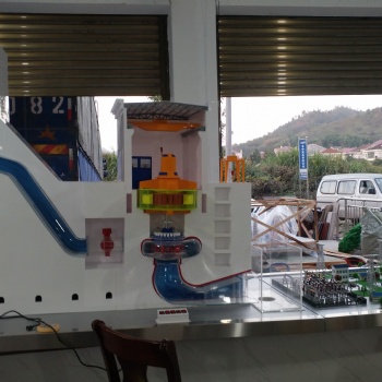 水力發(fā)電模型；水輪發(fā)電機組模型視頻