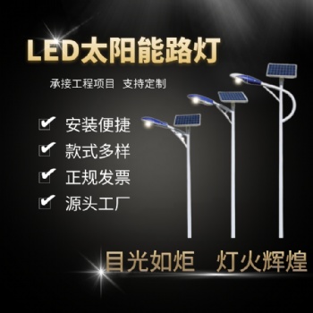 新款戶(hù)外工程道路燈定制 6米8米30W新農(nóng)村單臂led感應(yīng)太陽(yáng)能路燈