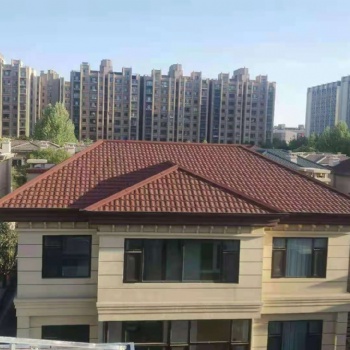 佳木斯彩石瓦金屬瓦供應