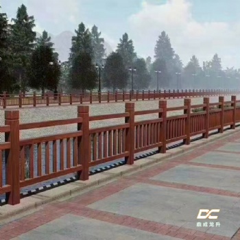 福建龍巖仿木護欄 水泥混凝土仿木欄桿護欄