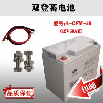 雙登蓄電池6-GFM-50新疆代理商