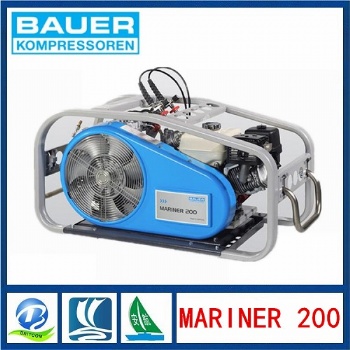 原裝德國(guó)寶華MARINER 200呼吸空氣壓縮機(jī) 便攜式充氣泵