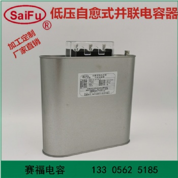賽福450V電力電容器 自愈式低壓并聯電容器圓柱形 圓柱式電容器