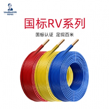 國(guó)標(biāo)家裝RV450/750V聚氯乙烯絕緣軟電線 多股銅芯 家用 汽車導(dǎo)