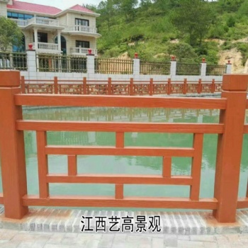 福建仿木欄桿廠家建設(shè)美麗鄉(xiāng)村，福州水泥仿木護(hù)欄施工驗(yàn)收標(biāo)準(zhǔn)