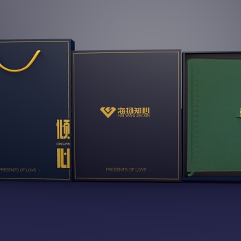 海揚知心 國潮筆記本套裝 銀行 保險 4S店 企業(yè)定制伴手禮禮盒