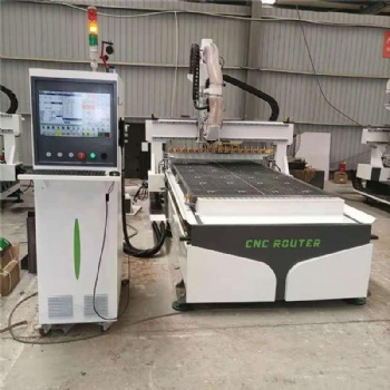 木工開料機直排換刀數控加工中心板式家具柜門柜體下料雕刻開料機