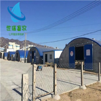 建設(shè)養(yǎng)羊大棚 山羊養(yǎng)殖棚搭建 鋼架羊棚安裝