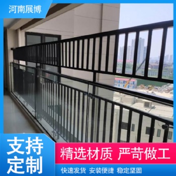 洛陽廠家生產樓盤護欄鋅鋼連廊空調百葉窗飄窗護欄