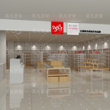 名創優品貨架、飾品店貨架、精品店貨架裝飾需要注意的有哪些
