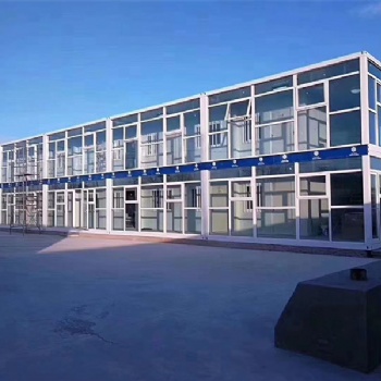集裝箱房活動板房打包箱房輕鋼別墅建筑圍擋