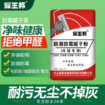 河源東源連平和平紫金源頭廠(chǎng)家批發(fā) 內(nèi)外墻防潮耐水防潮防霉膩?zhàn)臃?龍川膩?zhàn)臃凵a(chǎn)廠(chǎng)家