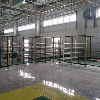 工業(yè)安全護(hù)欄機(jī)器人安全防護(hù)圍欄車(chē)間安全圍欄多種規(guī)格可定制