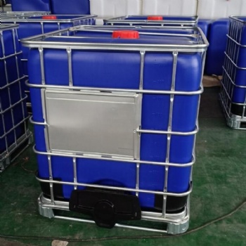 全新耐腐蝕噸桶價格/1噸藍色避光噸桶/小口徑1000L包裝桶