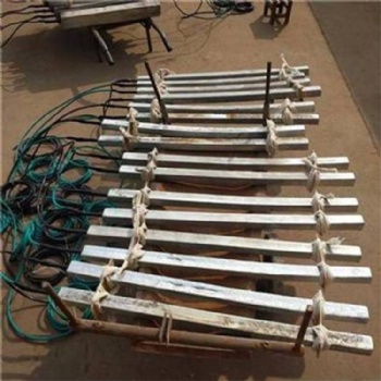 陰極保護(hù)防腐材料廠家雙鋅接地電池 鋅合金犧牲陽極 0.8m1m1.5m防腐