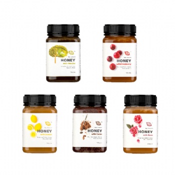 新西蘭蜂蜜品牌PureAs水果味蜂蜜|新西蘭原裝進口蜂蜜 玫瑰 檸檬蜜