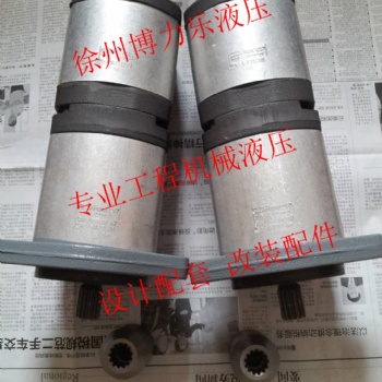 進(jìn)口雙聯(lián)齒輪泵用于ABG423攤鋪機(jī)DD138壓路機(jī)等