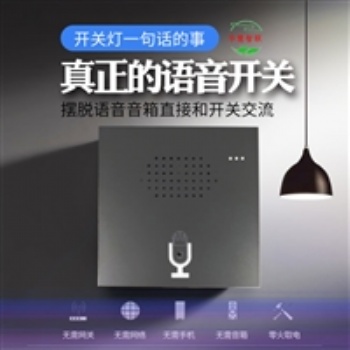 智能語(yǔ)音開關(guān)智能家居離線開關(guān)遠(yuǎn)程控制遠(yuǎn)程報(bào)警