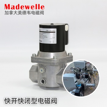 天津工業(yè)爐燃燒機(jī)美德韋電磁閥DEVG40快開快閉燃?xì)怆姶砰y