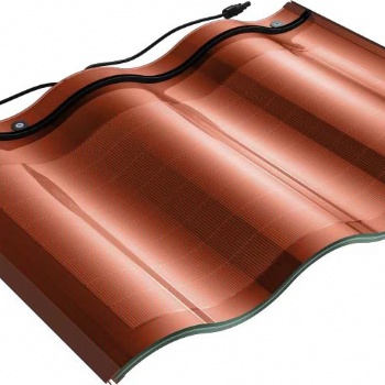 漢瓦（發(fā)電瓦）BIPV一體化建筑材料三色可選