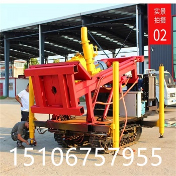 履帶式正反循環(huán)鉆機 大口徑灌溉打井機 出售家用反循環(huán)鉆機